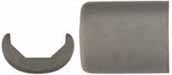 Muzzle cap,
_7/8"_ octagon,
wax cast steel